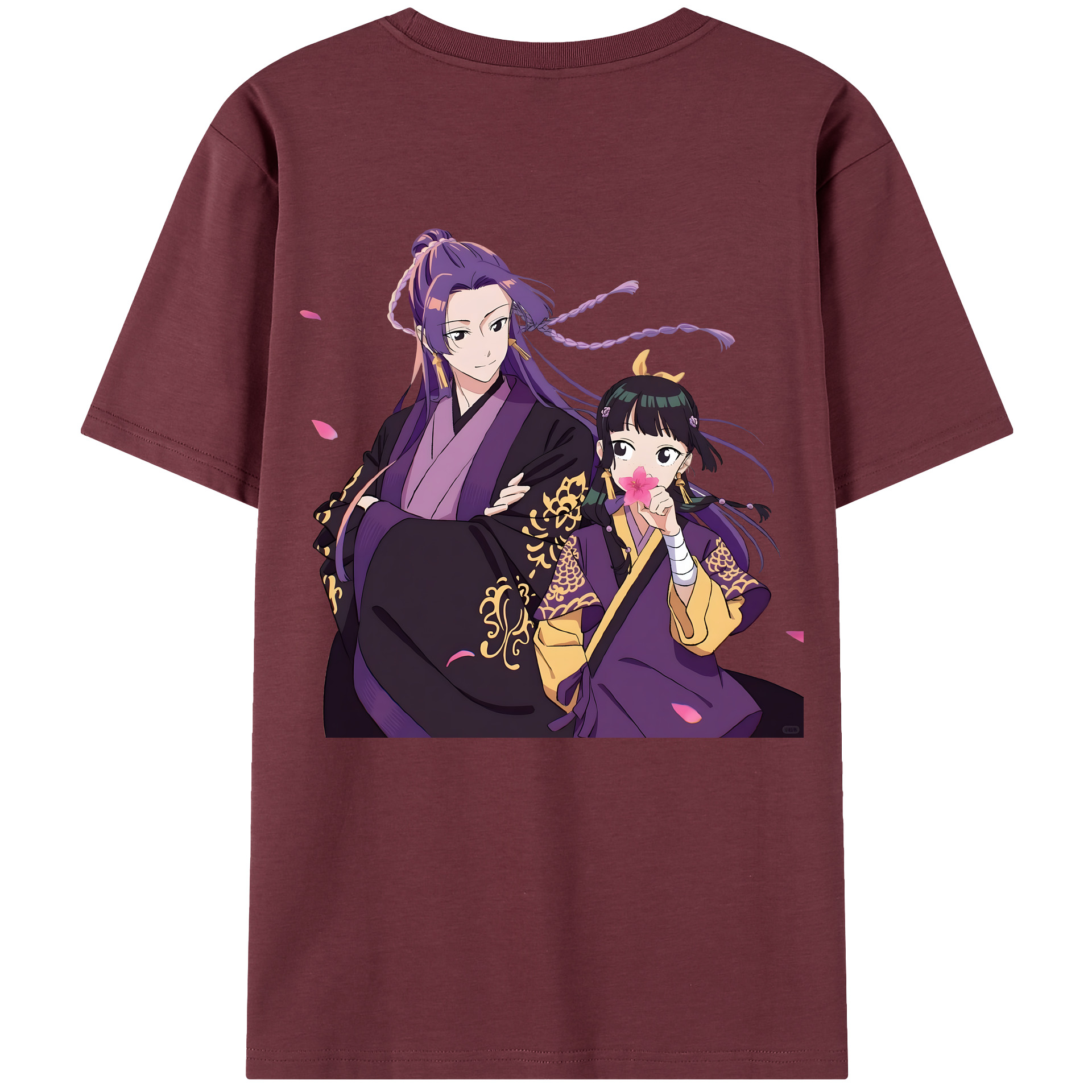 （画像用） 薬屋のひとりごと The Apothecary Diaries 綿100％半袖Tシャツ（背面プリント）